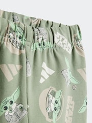 adidas Green Star Wars The Mandalorian Tracksuit - Image 7 of 7