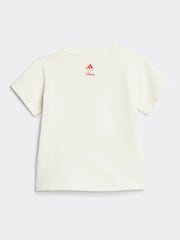 Blanco - adidas Disney Mickey Mouse Short and T-Shirt Set - Imagen 3 de 7