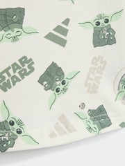 adidas White Star Wars The Mandalorian Shorts and T-Shirt Set - Image 6 of 7