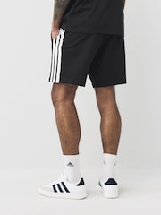 adidas Essential 3-Stripes French Terry Shorts - Image 3 of 5