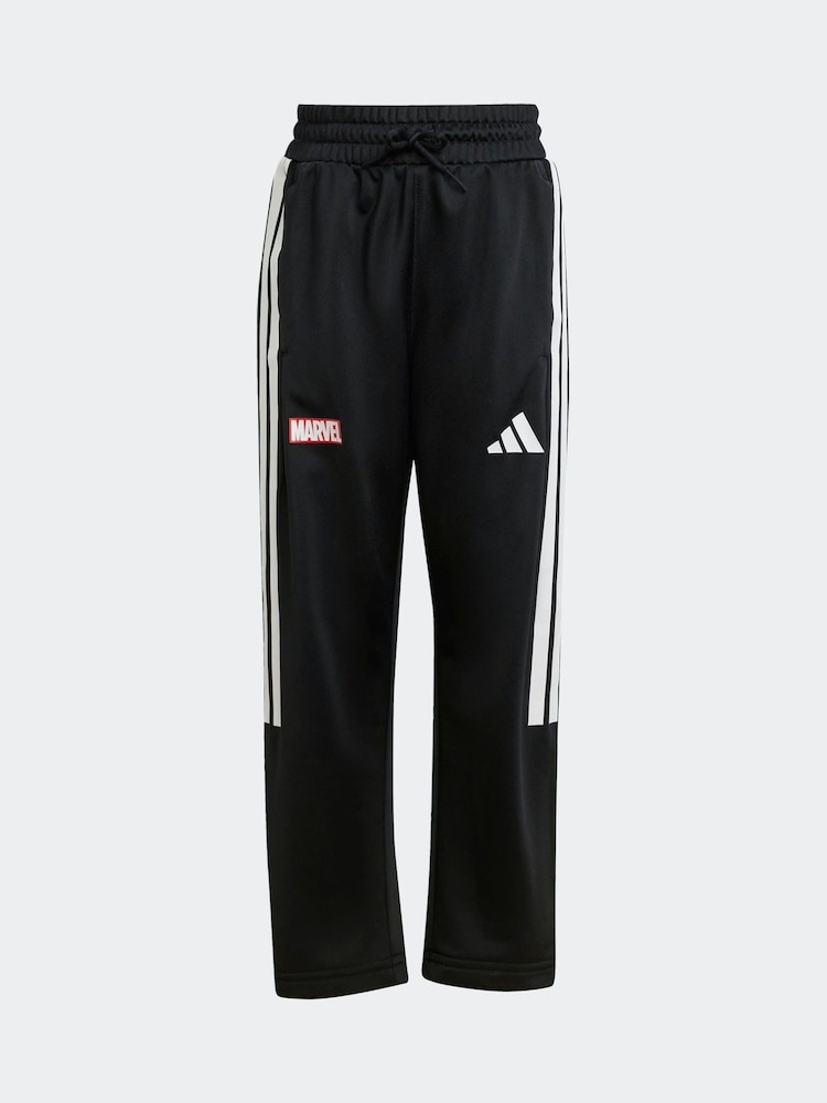 adidas Black Marvel Spider-Man Tiro Tracksuit - Image 8 of 8