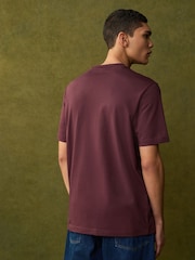Красный - adidas Essentials Small Logo Single 100% Cotton Jersey T-Shirt - Image 2 of 11