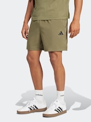 adidas Green Small Essentials Logo Chelsea Shorts - Image 1 of 5