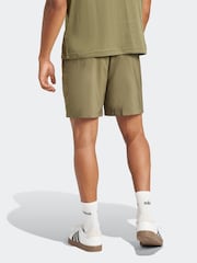 adidas Green Small Essentials Logo Chelsea Shorts - Image 2 of 5