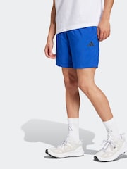adidas Blue Small Essentials Logo Chelsea Shorts - Image 1 of 6