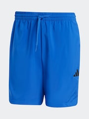 adidas Blue Small Essentials Logo Chelsea Shorts - Image 6 of 6