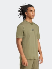 adidas Green Light Small Essentials Logo Single Jersey T-Shirt - Image 4 of 7