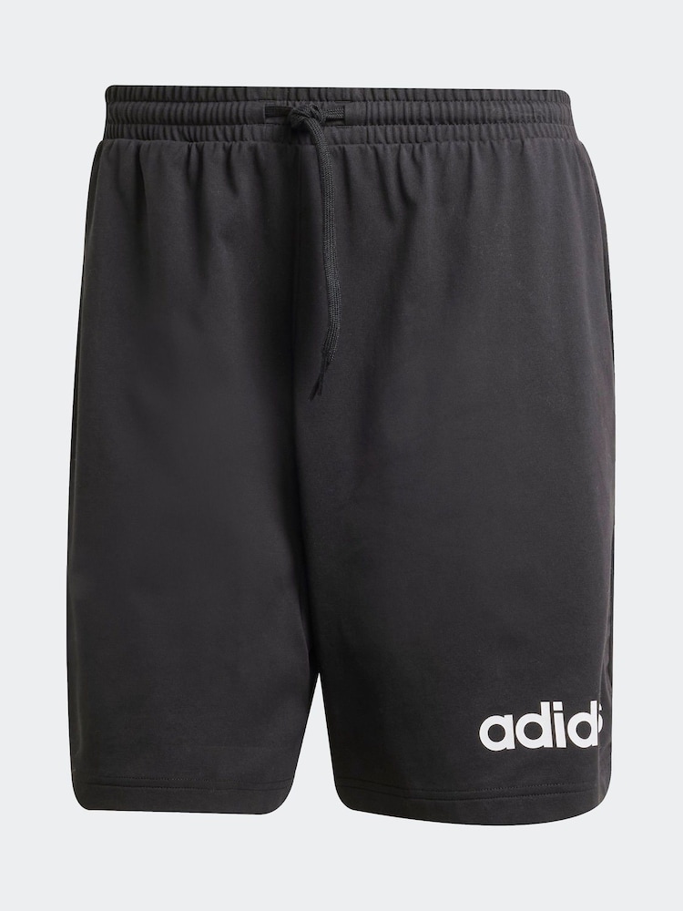 Черный - Шорты из джерси Adidas Essentials Linear Single - Image 5 of 5