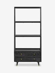 Black Lloyd Mango Wood Storage Ladder Shelf - Image 6 of 7