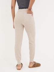 FatFace Oatmeal Lounge Cuffed Joggers - Image 2 of 6