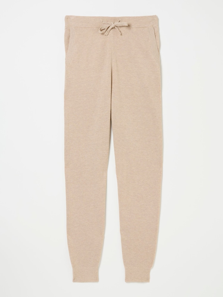 FatFace Oatmeal Lounge Cuffed Joggers - Image 6 of 6