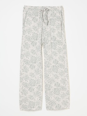FatFace Lola Grey Floral Jersey Pyjama Bottoms - Image 5 of 5