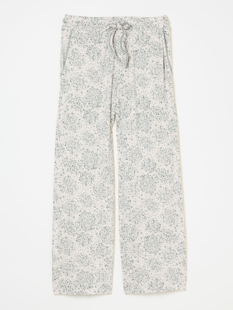FatFace Lola Grey Floral Jersey Pyjama Bottoms - Image 5 of 5