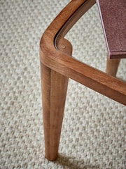 Dark Small Triangle Nesting Large Coffee Table - Image 2 of 5