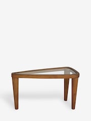 Dark Small Triangle Nesting Coffee Table - Image 3 of 5