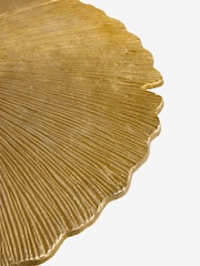 Gold Cast Metal Flower Coffee Table - Image 7 of 7