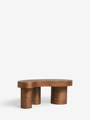 Dark Jelly Bean Mango Wood Coffee Table - Image 6 of 8