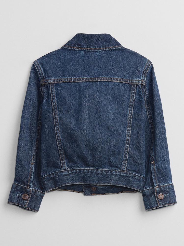 Chaqueta vaquera Icon de Gap (6 meses a 5 años) - Imagen 3 de 3 Chaqueta vaquera Icon de Gap (6 meses a 5 años) - Imagen 3 de 3