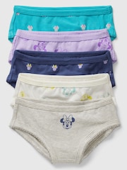 Gap Pink Disney Minnie Mouse Briefs 5 Pack (2-5yrs) - Image 1 of 3