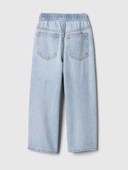 Gap Blue UltraSoft Pull On Baggy Jeans (6mths-5yrs) - Image 2 of 4