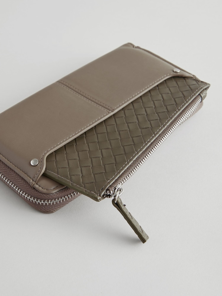 Mink Brown Card Slot Purse - Image 4 of 5