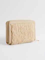 Mink Brown Borg Purse - Image 2 of 5