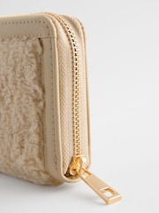 Mink Brown Borg Purse - Image 4 of 5
