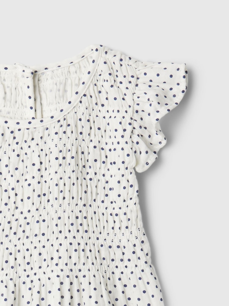 Gap White Top and Cargo Trousers Outfit Set (6mths-5mths) - Image 3 of 3