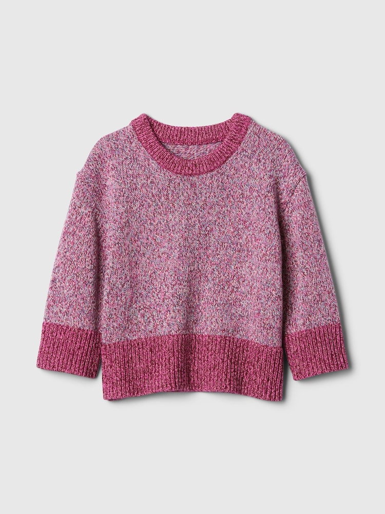 Gap Purple Split-Hem Jumper (6mths-5yrs) - Image 1 of 2 Gap Purple Split-Hem Jumper (6mths-5yrs) - Image 1 of 2