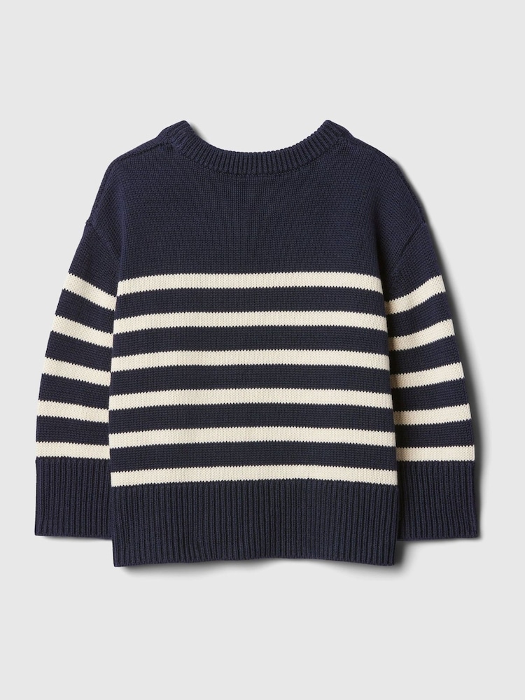 Gap Blue Split-Hem Jumper (6mths-5yrs) - Image 2 of 3