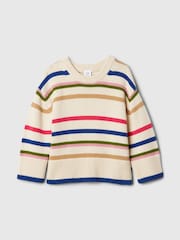 Gap Cream Split-Hem Jumper (6mths-5yrs) - Image 1 of 2