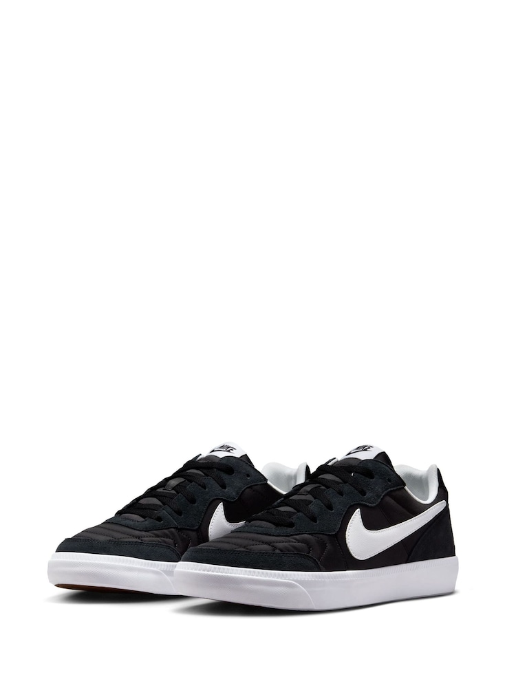 Nike Black Lifestyle Tiempo Trainers - Image 3 of 9
