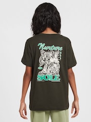 Nike Army Green Sportswear T-Shirt - Image 2 of 6