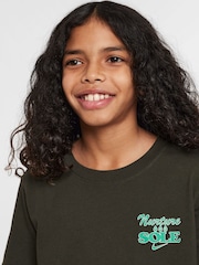 Nike Army Green Sportswear T-Shirt - Image 3 of 6