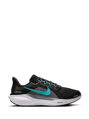 Nike Black/Teal Pegasus 41 Road Running Trainers - Image 1 of 11