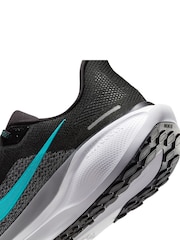 Nike Black/Teal Pegasus 41 Road Running Trainers - Image 11 of 11