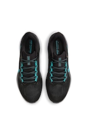 Nike Black/Teal Pegasus 41 Road Running Trainers - Image 8 of 11