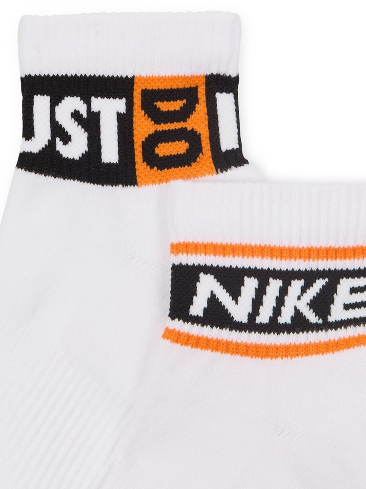 Nike Pure White U NK ED PLS ANKLE 3P SPORT 144 (Consumer Facing Name TBD) - Image 4 of 4