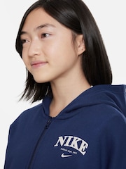 Nike спортивная одежда флисовая толстовка на молнии - Image 3 of 5
