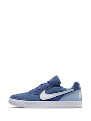 Nike Blue Lifestyle Tiempo Trainers - Image 2 of 2