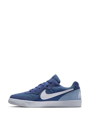Nike Blue Lifestyle Tiempo Trainers - Image 4 of 10