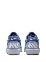 Nike Blue Lifestyle Tiempo Trainers - Image 6 of 10