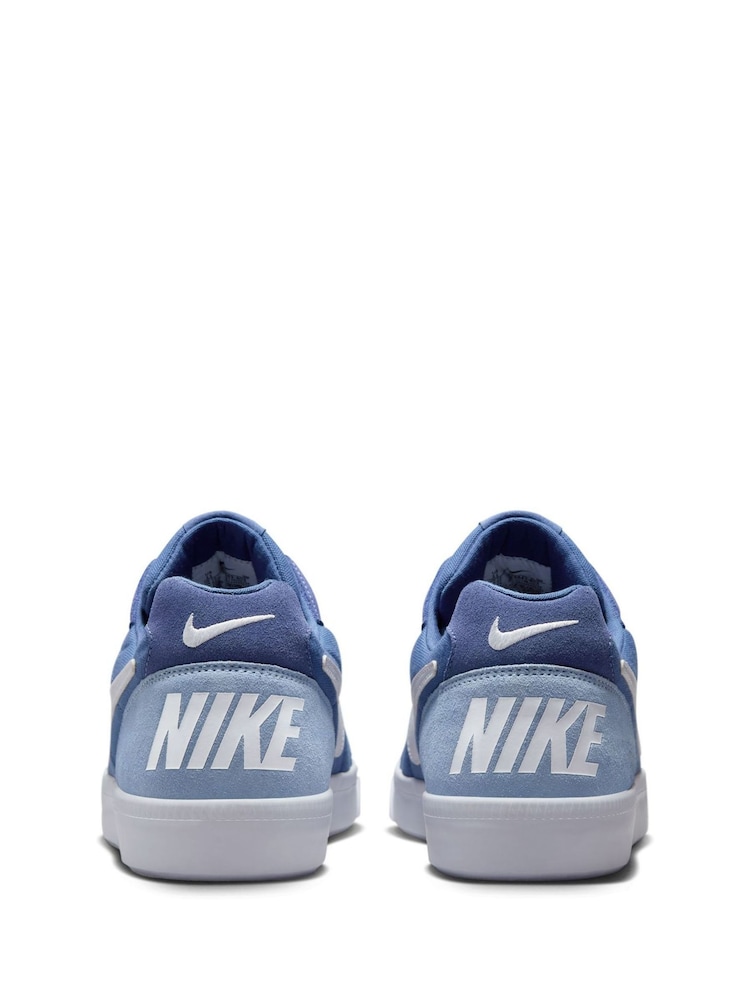 Nike Blue Lifestyle Tiempo Trainers - Image 6 of 10