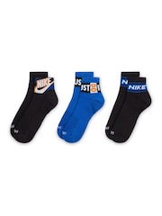 Nike Everyday Plus Ankle Socks 3 Pairs - Imagen 2 de 4