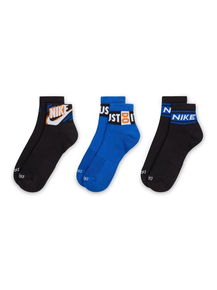 Nike Everyday Plus Ankle Socks 3 Pairs - Imagen 2 de 4