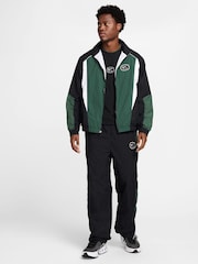 Nike Black Yellow Sportswear Air Woven Track Jacket - Image 3 of 7