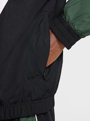 Nike Black Yellow Sportswear Air Woven Track Jacket - Image 5 of 7