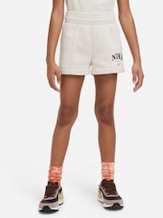Nike Light Wood Natural Sportswear Shorts - Image 1 of 6
