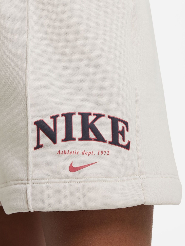 Nike Light Wood Natural Sportswear Shorts - Image 5 of 6