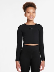 Nike Black Long Sleeve Top - Image 1 of 3